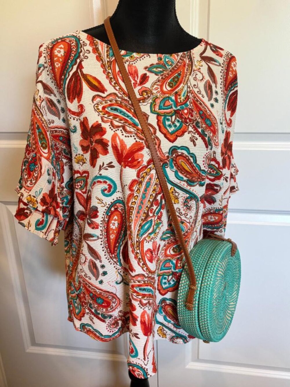 Playfull Paisley Blouse